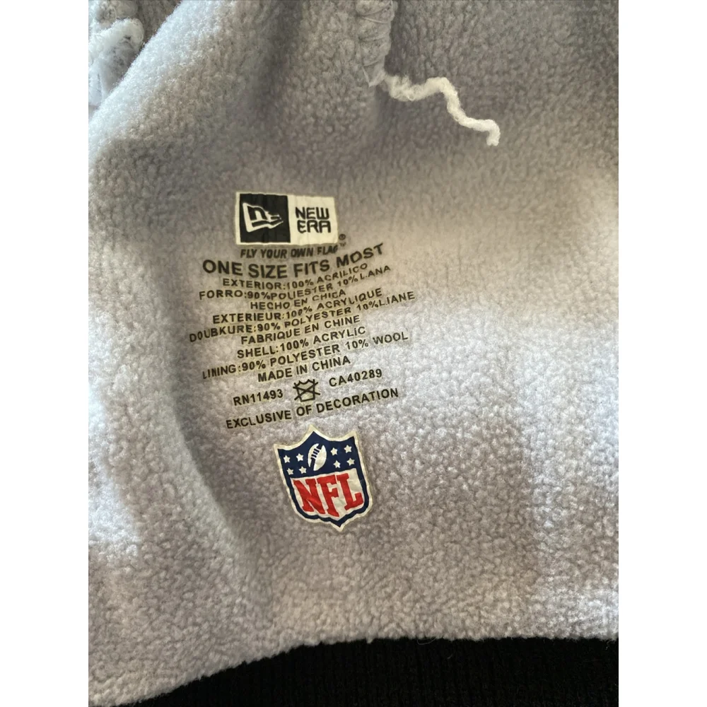 Pittsburgh Steelers NewEra Cuff Knit Hat with Pom OSFM